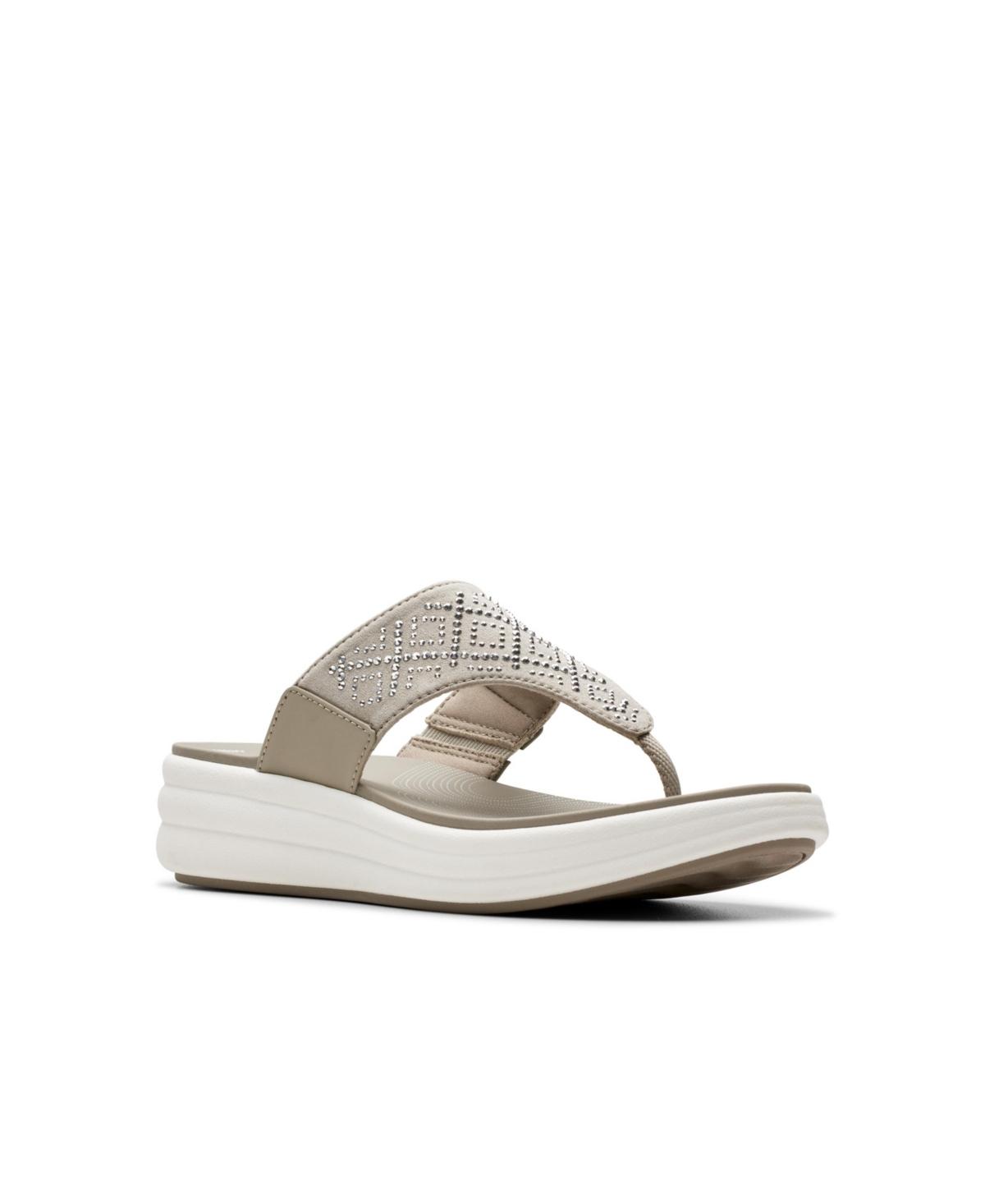 Clarks Cloudsteppers Drift Way Sandals in White Lyst