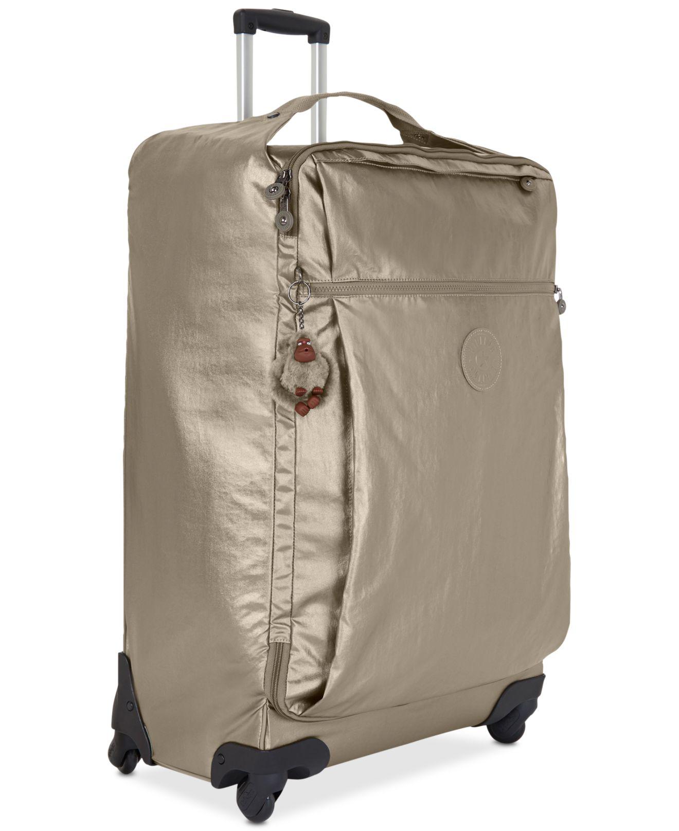 Kipling Synthetic Darcey Extralarge Metallic Rolling Luggage Lyst