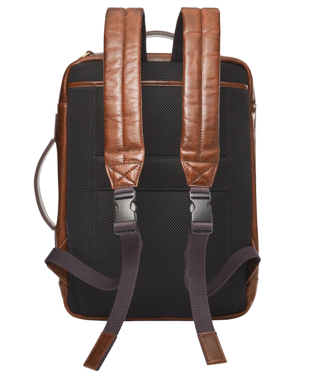 Fossil Buckner Leather Convertible Backpack in Brown for Men Lyst