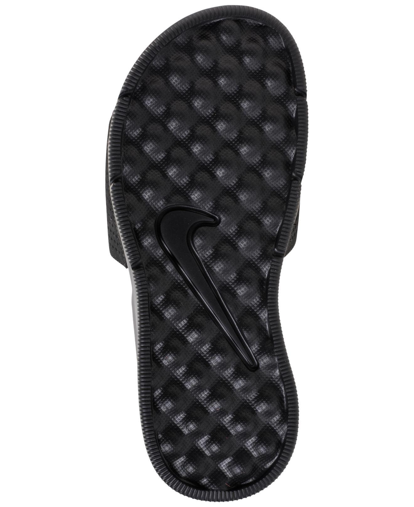 Nike Men s Ultra Comfort Slide Sandals From Finish Line in Black for Men Lyst