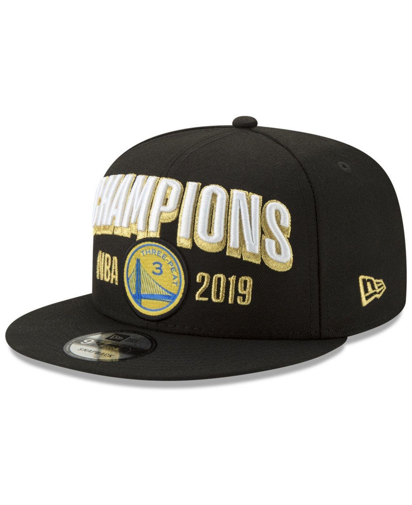 KTZ Golden State Warriors Locker Room 2019 Finals Champ 9fifty 