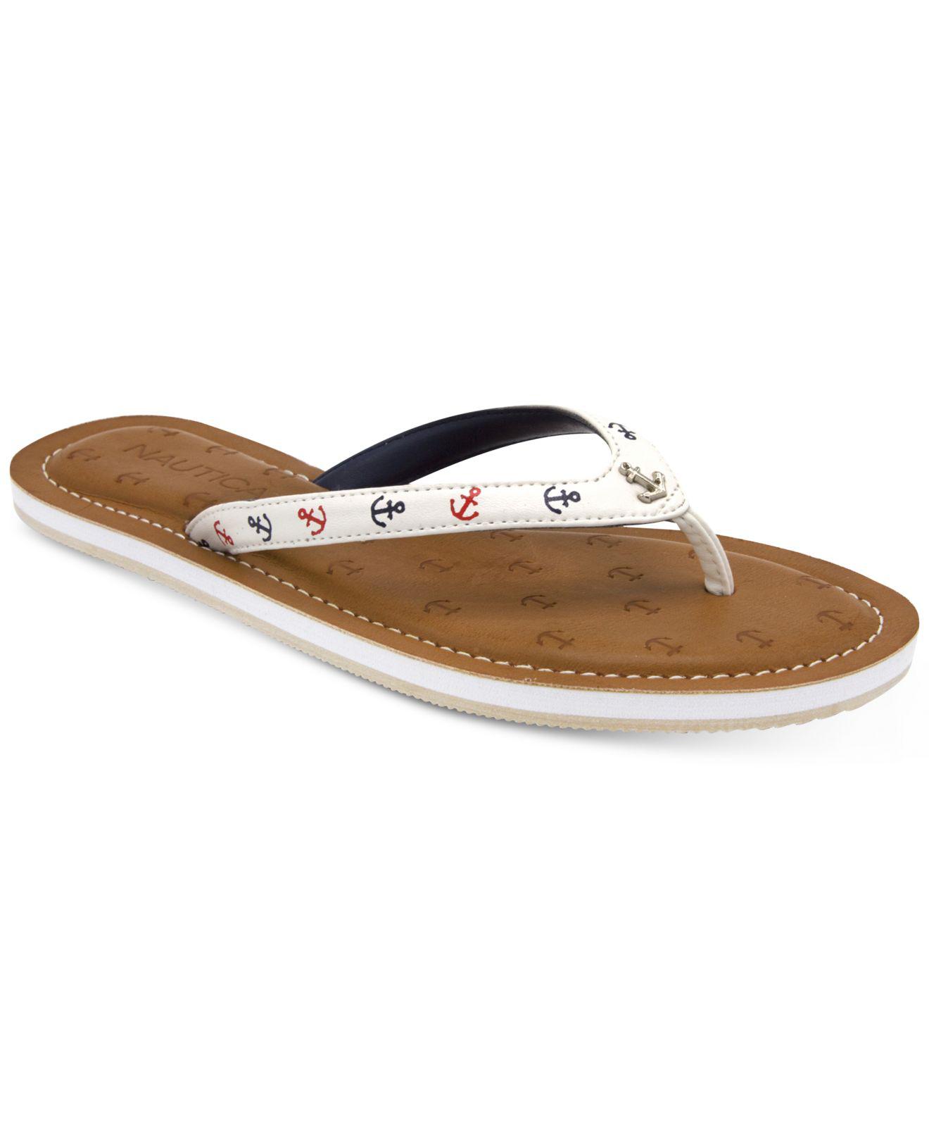 nautica flip flops