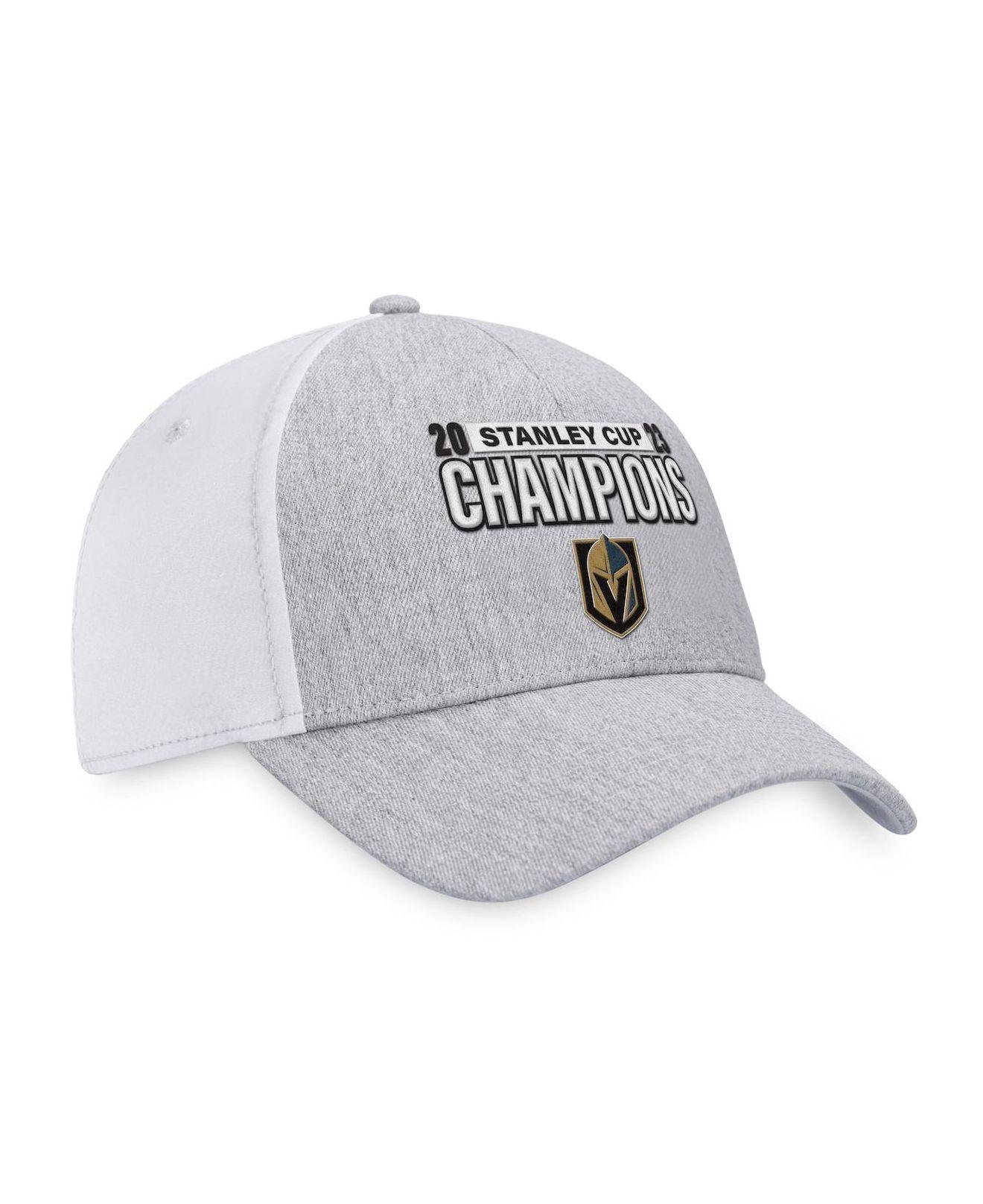 Men's Fanatics Branded Gray/Black Colorado Avalanche 2022 Stanley Cup  Champions Flex Hat