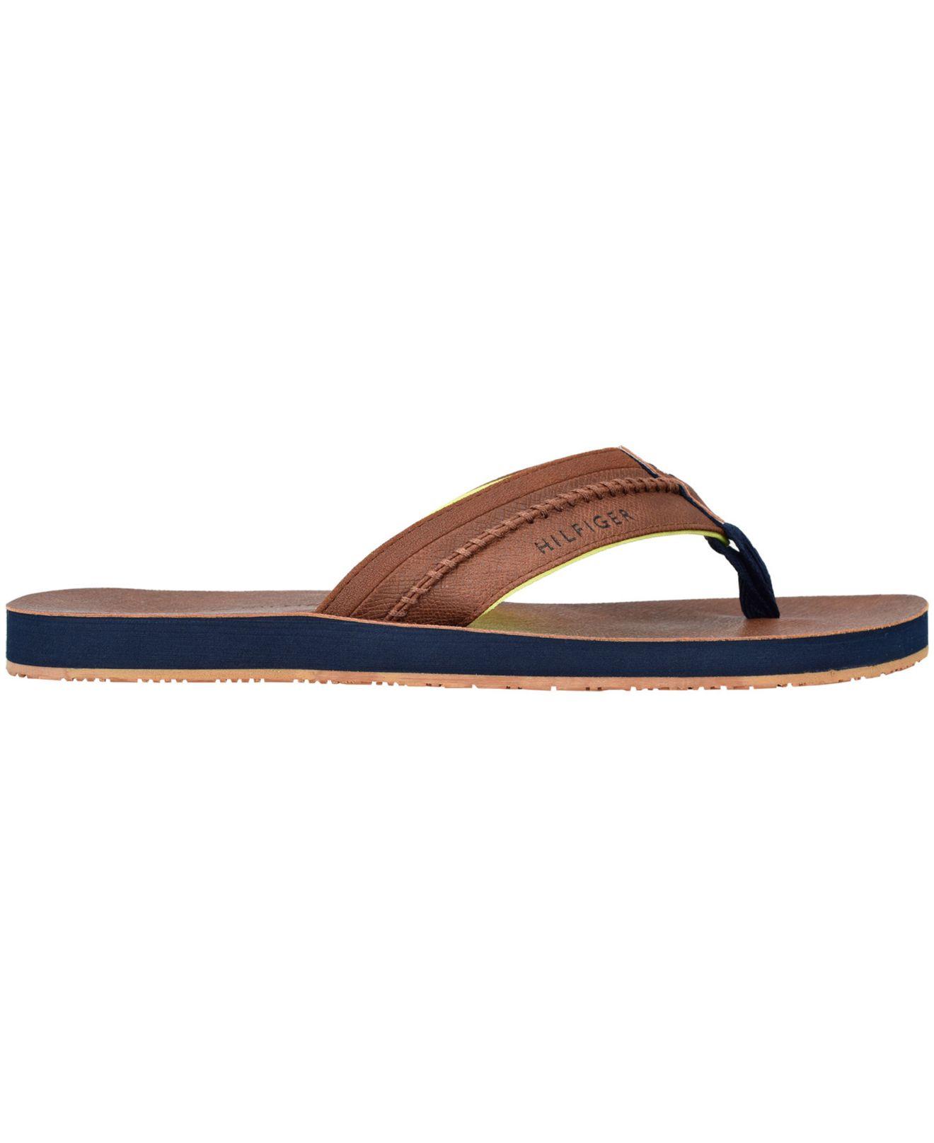 tommy hilfiger flip flop sandals