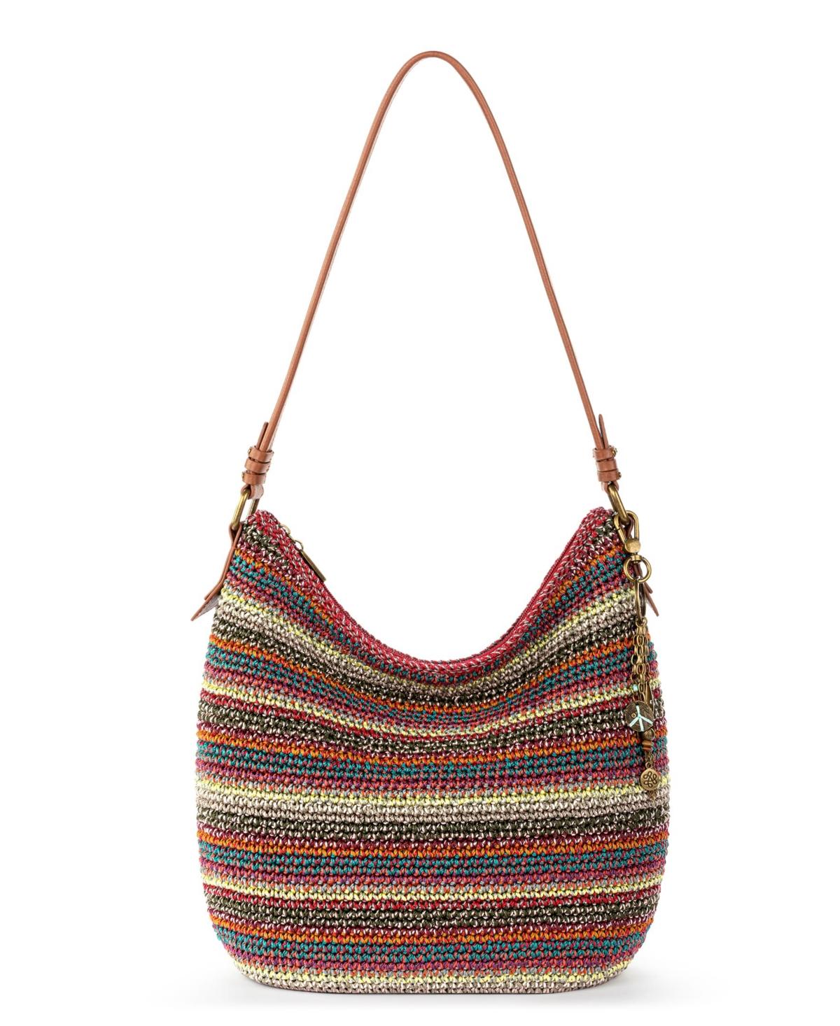 The Sak Sequoia Crochet Medium Hobo In Brown | Lyst