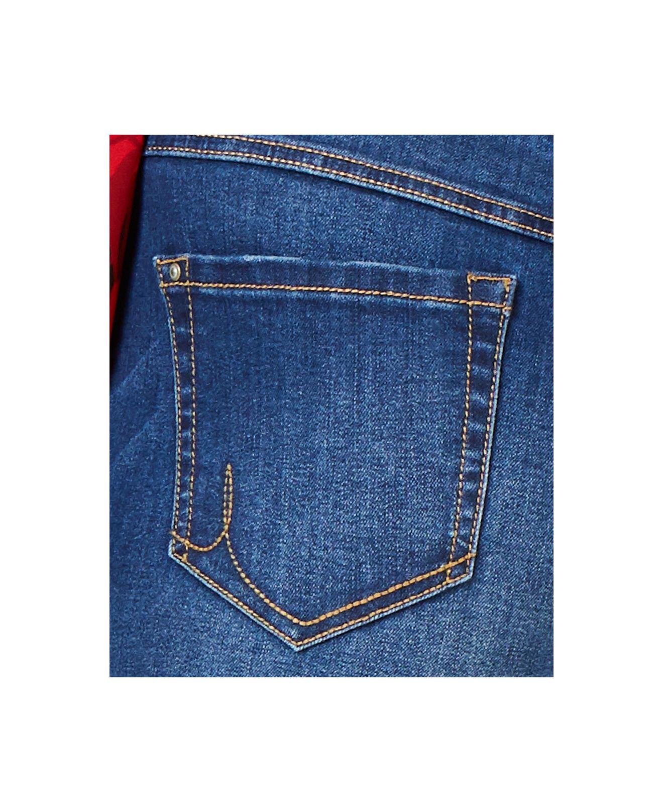 INC International Concepts Denim Fringe 