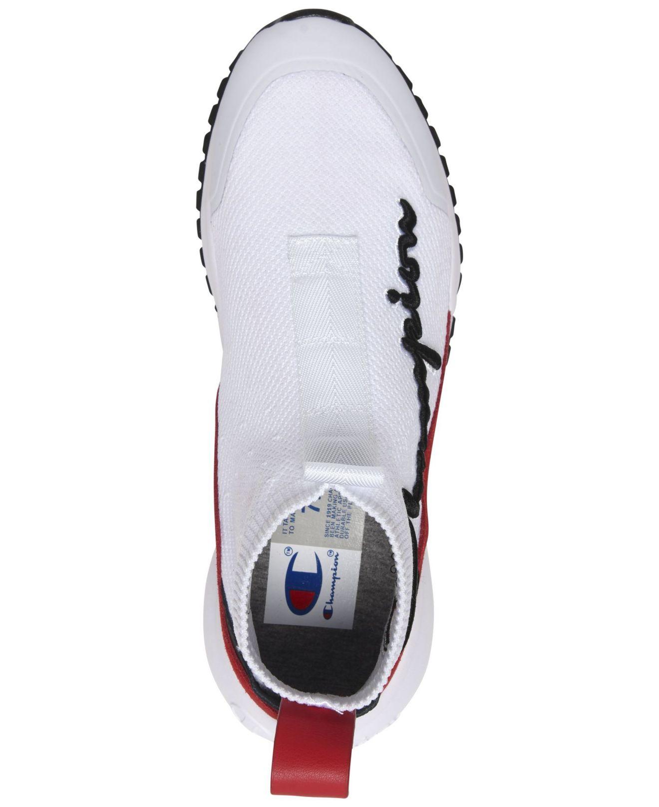 Champion Synthetic Rally Future Mid Casual Sneakers From Finish 