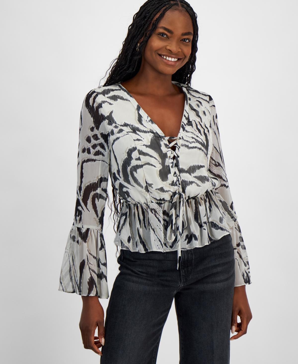 Guess Long sleeved tops for Women Online Sale up to 58 off Lyst