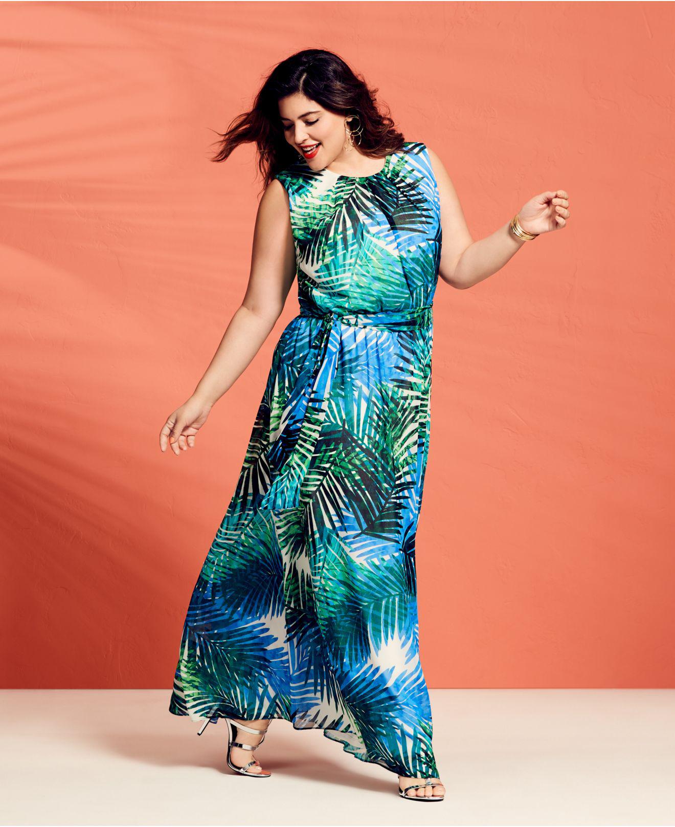 calvin klein plus size maxi dresses