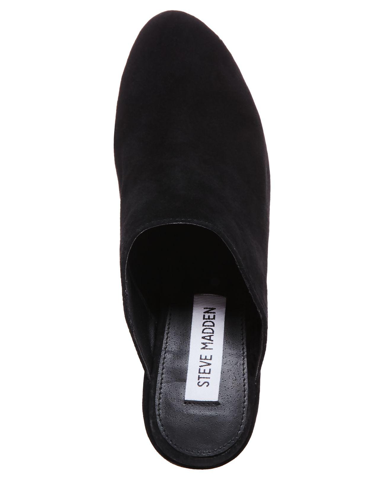 steve madden mule block heel