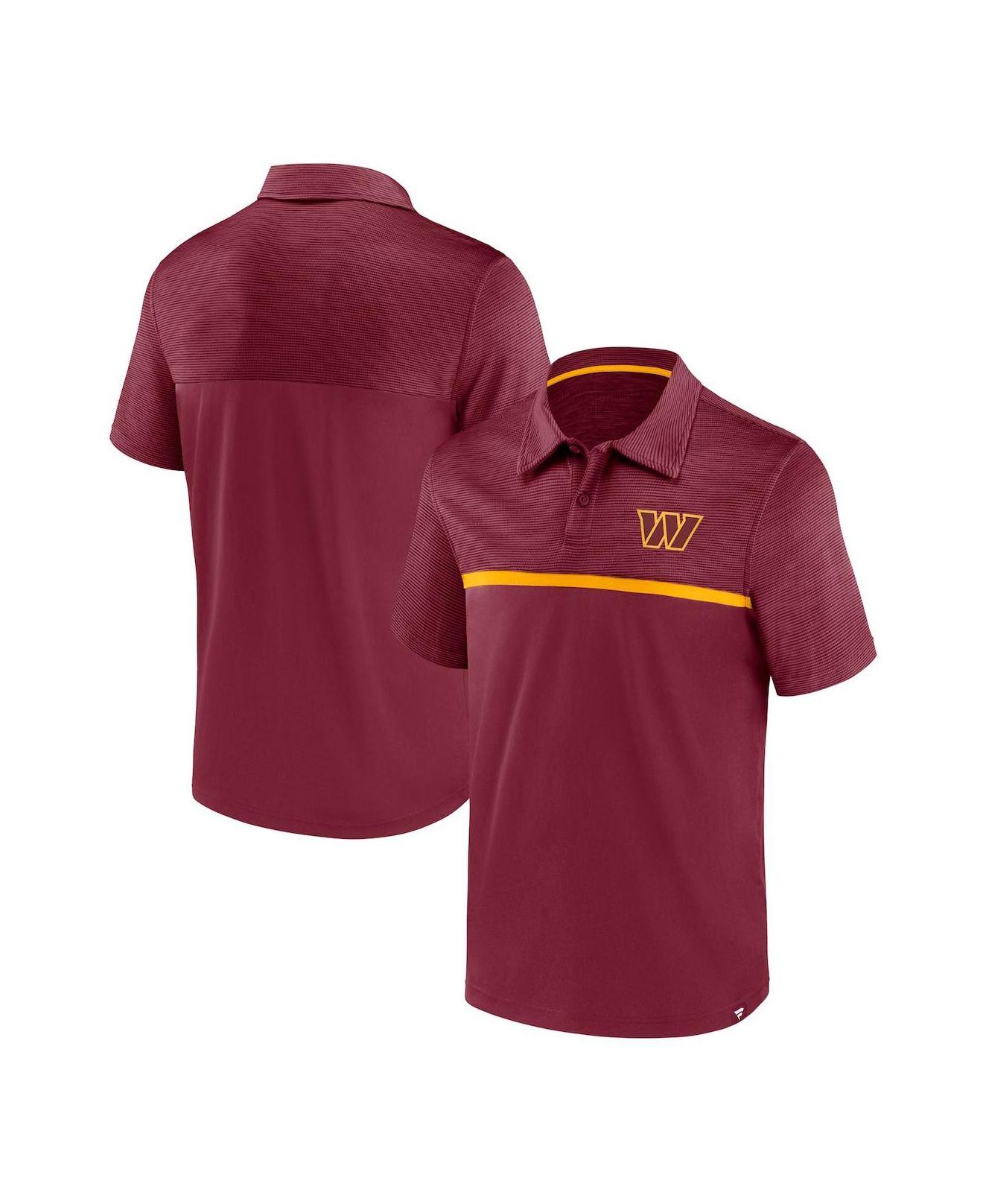 Fanatics Branded Burgundy Washington Commanders Primary Polo Shirt in Red for Men Lyst