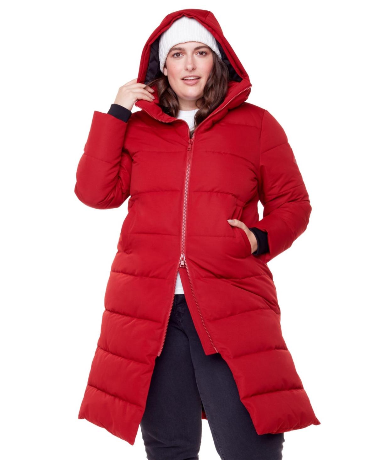 Red Macys Plus Size Womens Winter Coats Red Parka Coats For