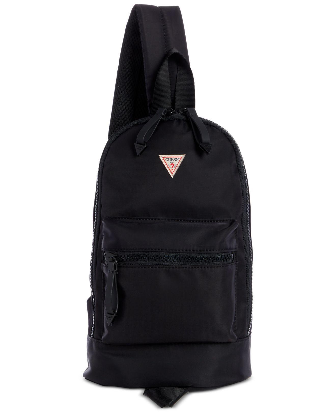 Guess Synthetic Original Sling Backpack in Black Lyst