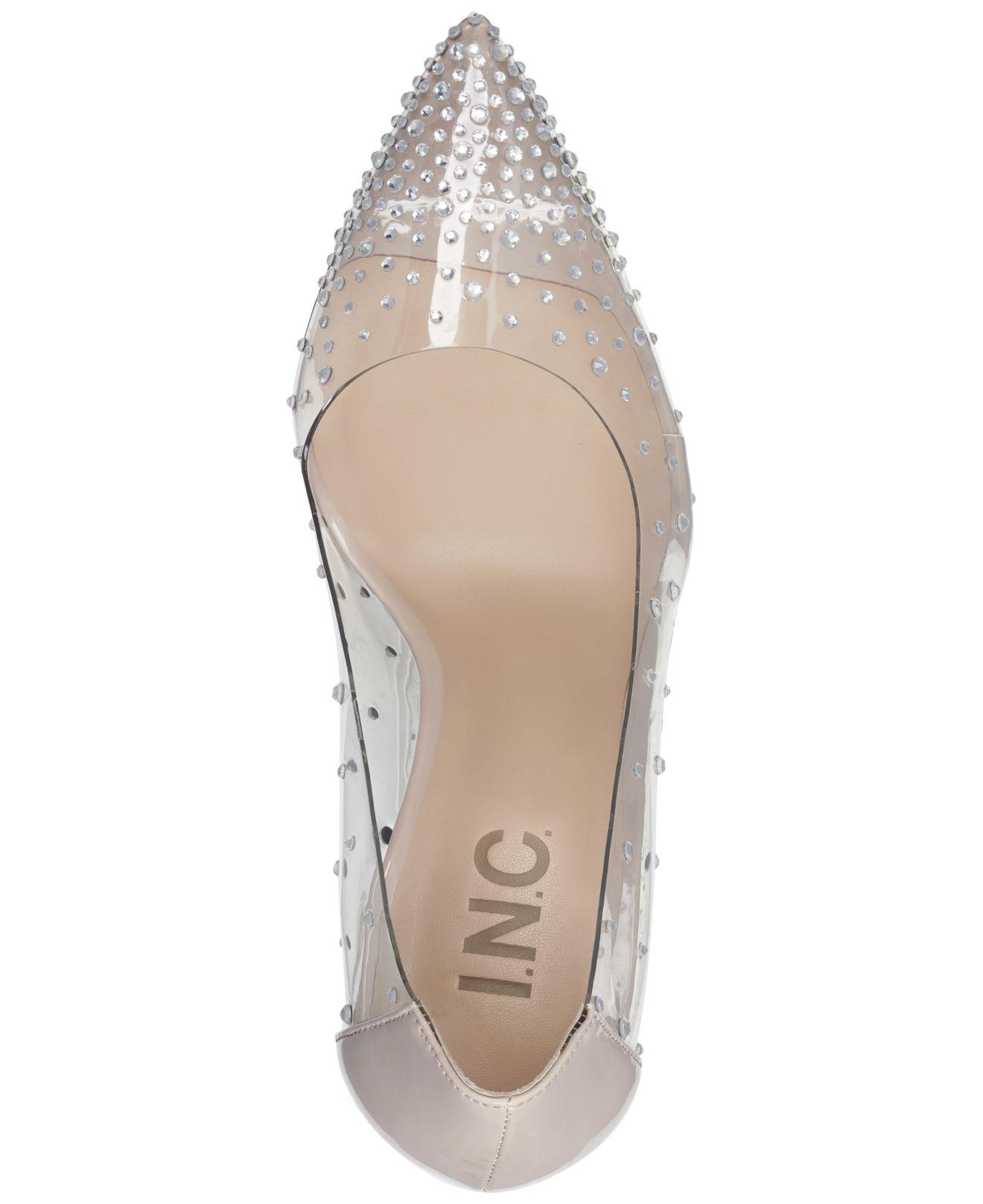INC International Concepts Katey Clear Vinyl Pumps, Created For Macy's |  Lyst