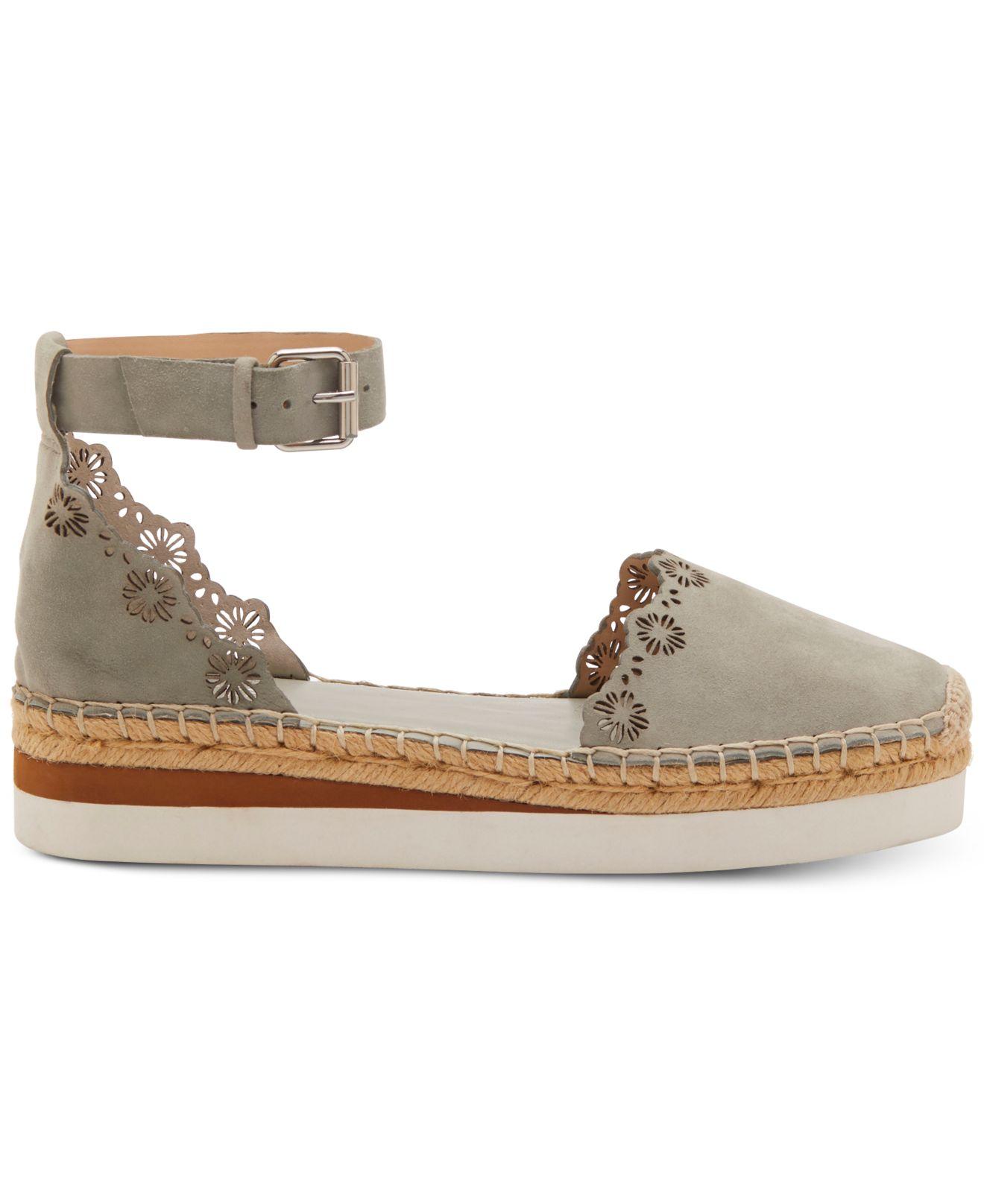 breshan ankle strap espadrille wedge