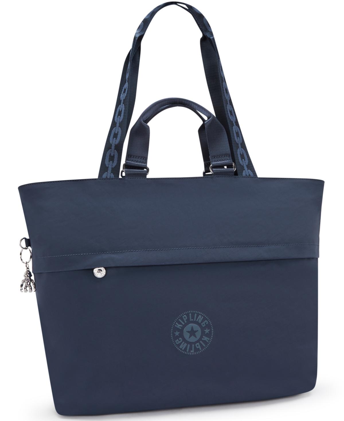 Kipling Charleen Laptop Tote Bag in Blue Lyst