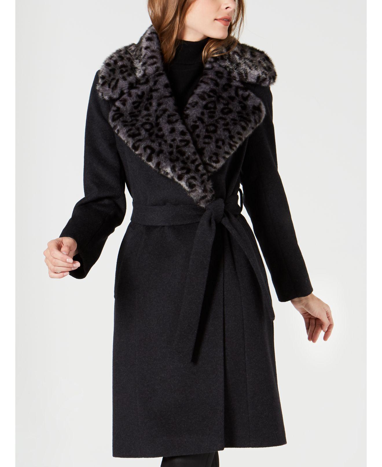 via spiga coat leopard