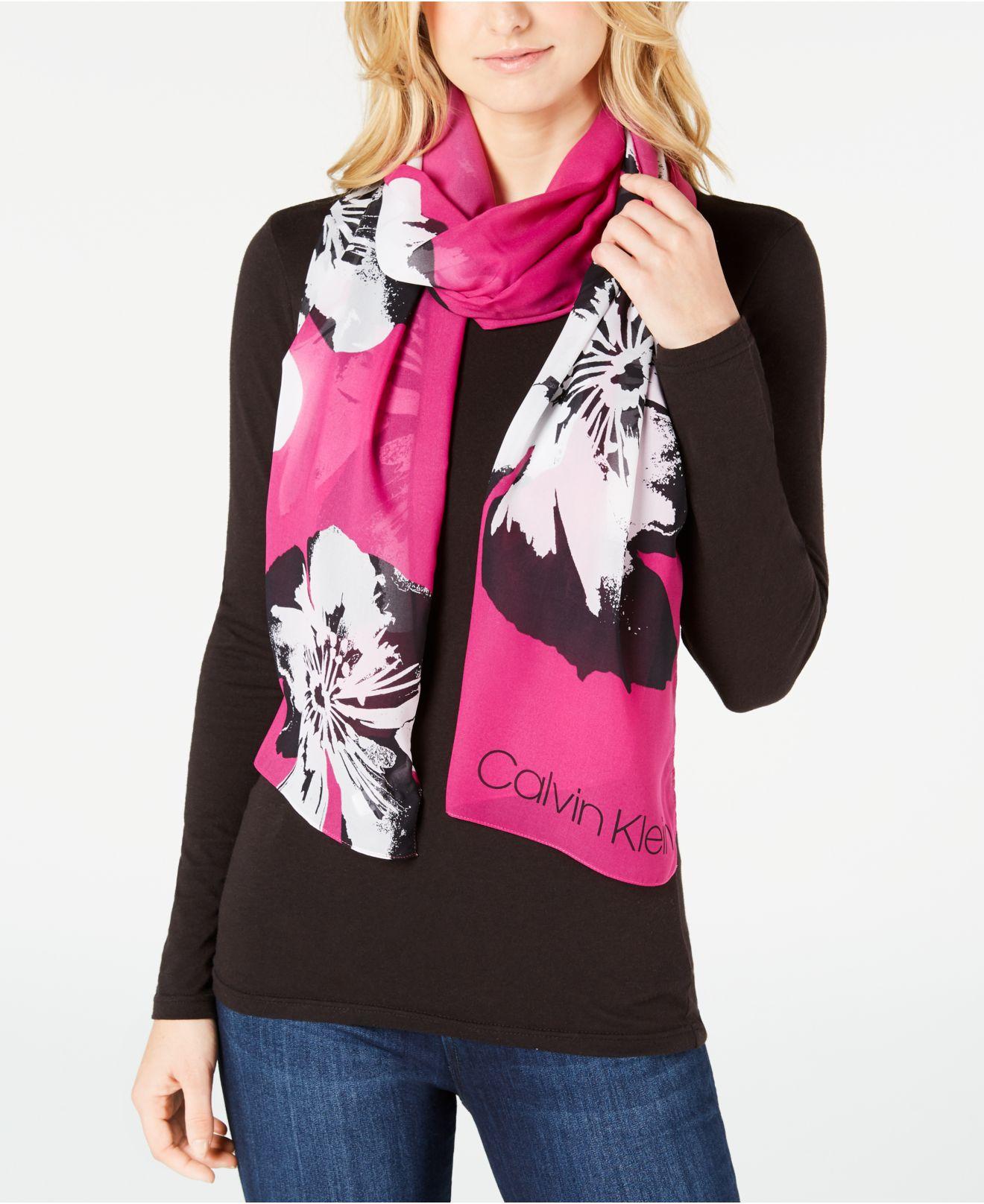 calvin klein scarf macys