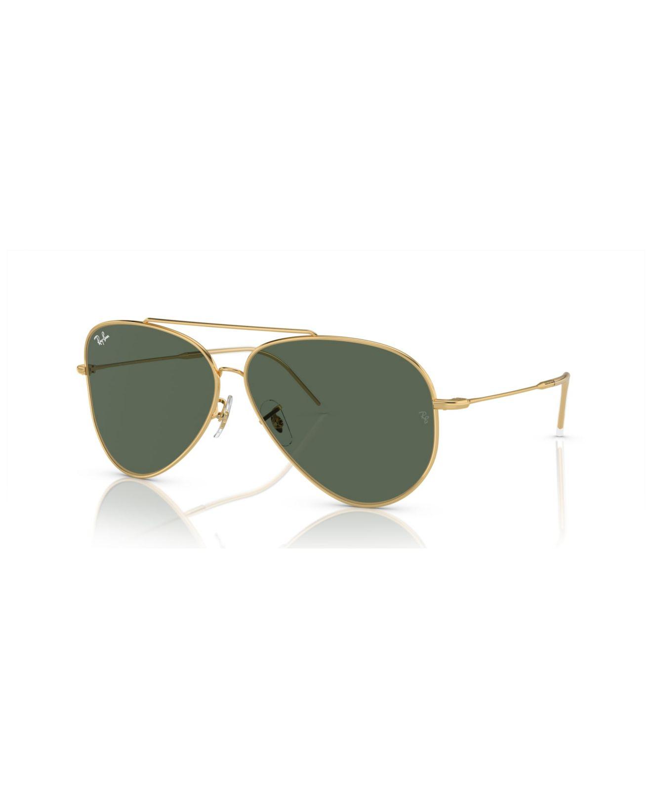 Ray Ban Unisex Sunglasses Aviator Reverse Rbr In Green Lyst