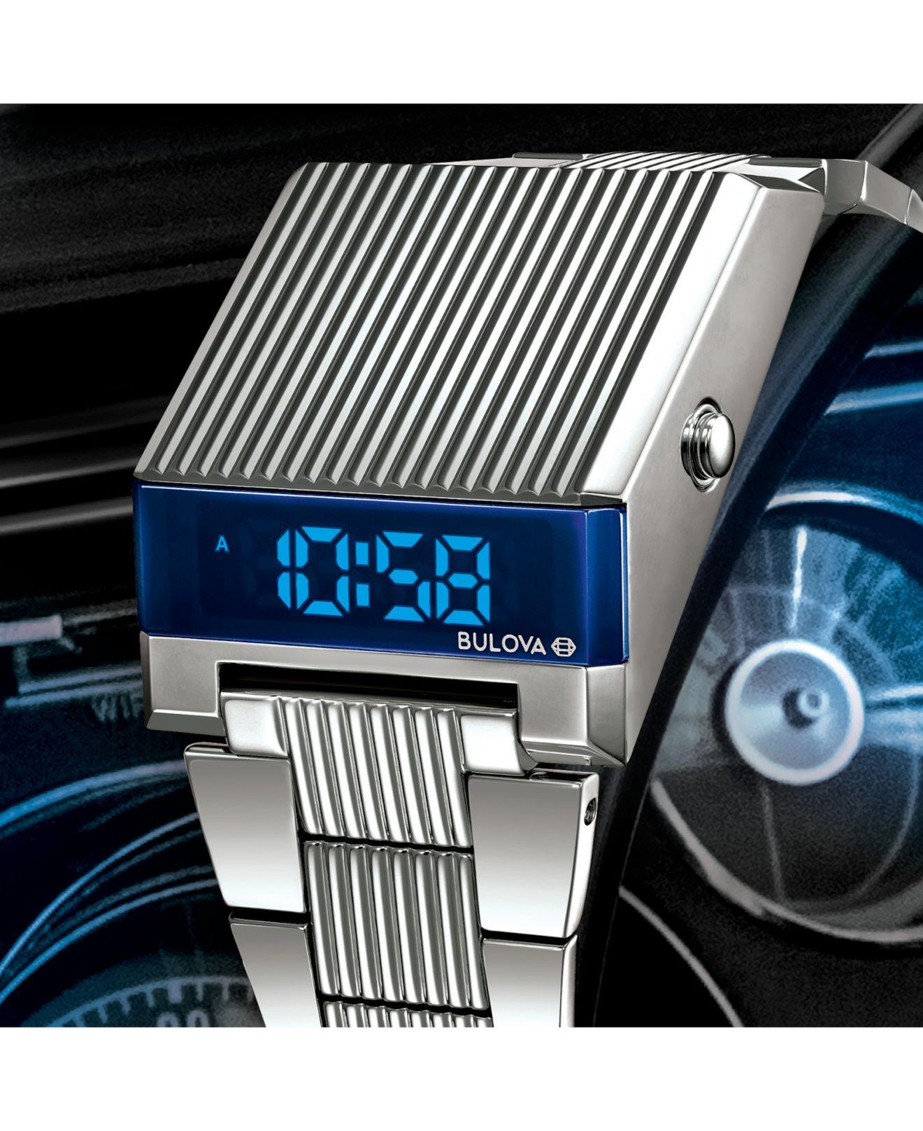 bulova digital led computron