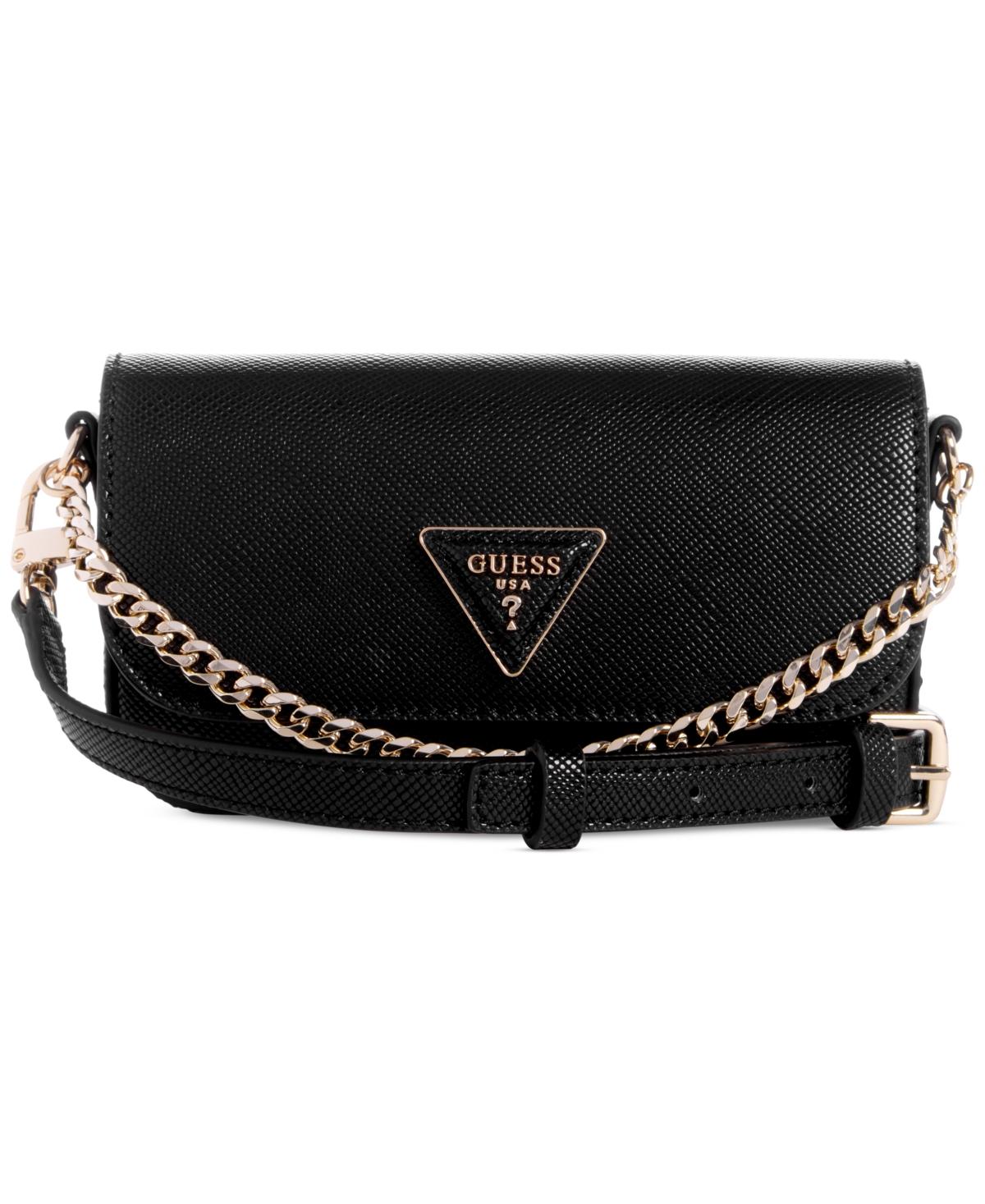 Guess Brynlee Micro Mini Crossbody Bag in Black