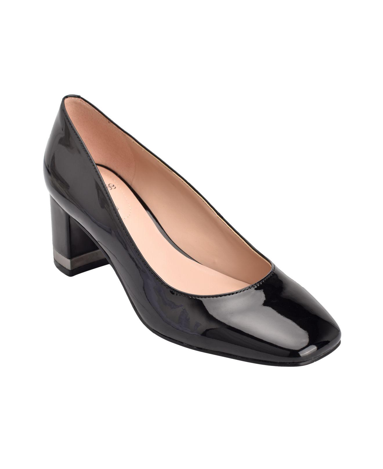 block heel pumps canada