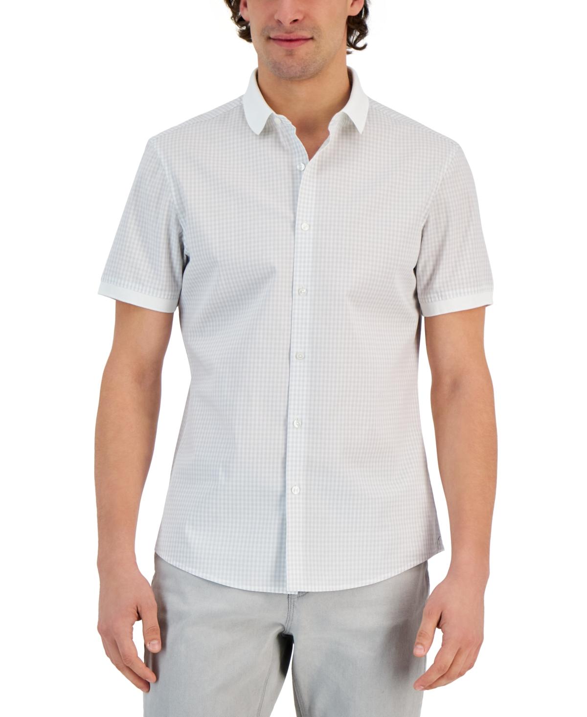 Michael kors short deals sleeve button down