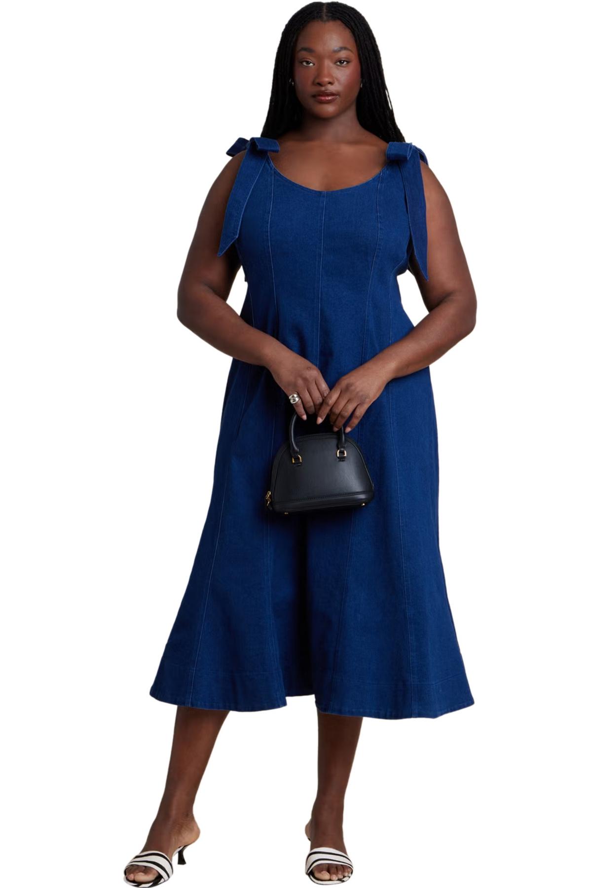 eloquii blue dress Plus Size Blue Sparkly Dress