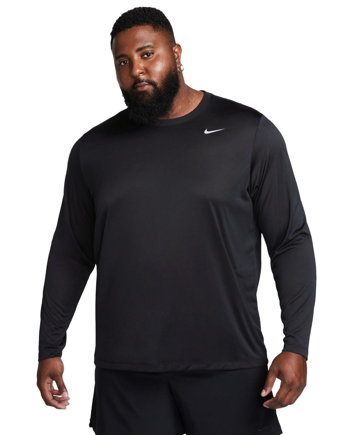 Nike Men's Dri-Fit Sideline Team (NFL Tennessee Titans) Long-Sleeve T-Shirt in White, Size: XL | 00LX10A8F-0BI