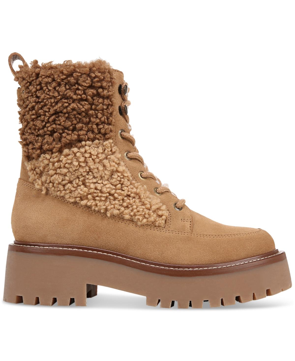 Sam Edelman Elliot Lug Sole Booties in Brown Lyst