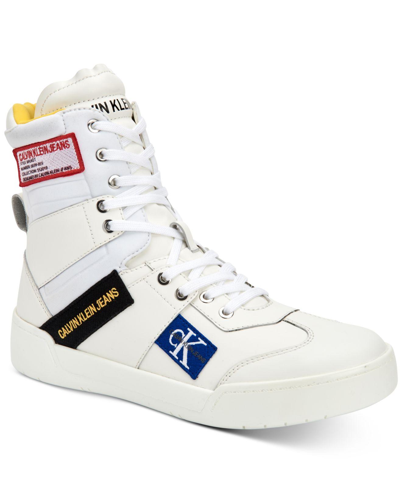 ck white trainers