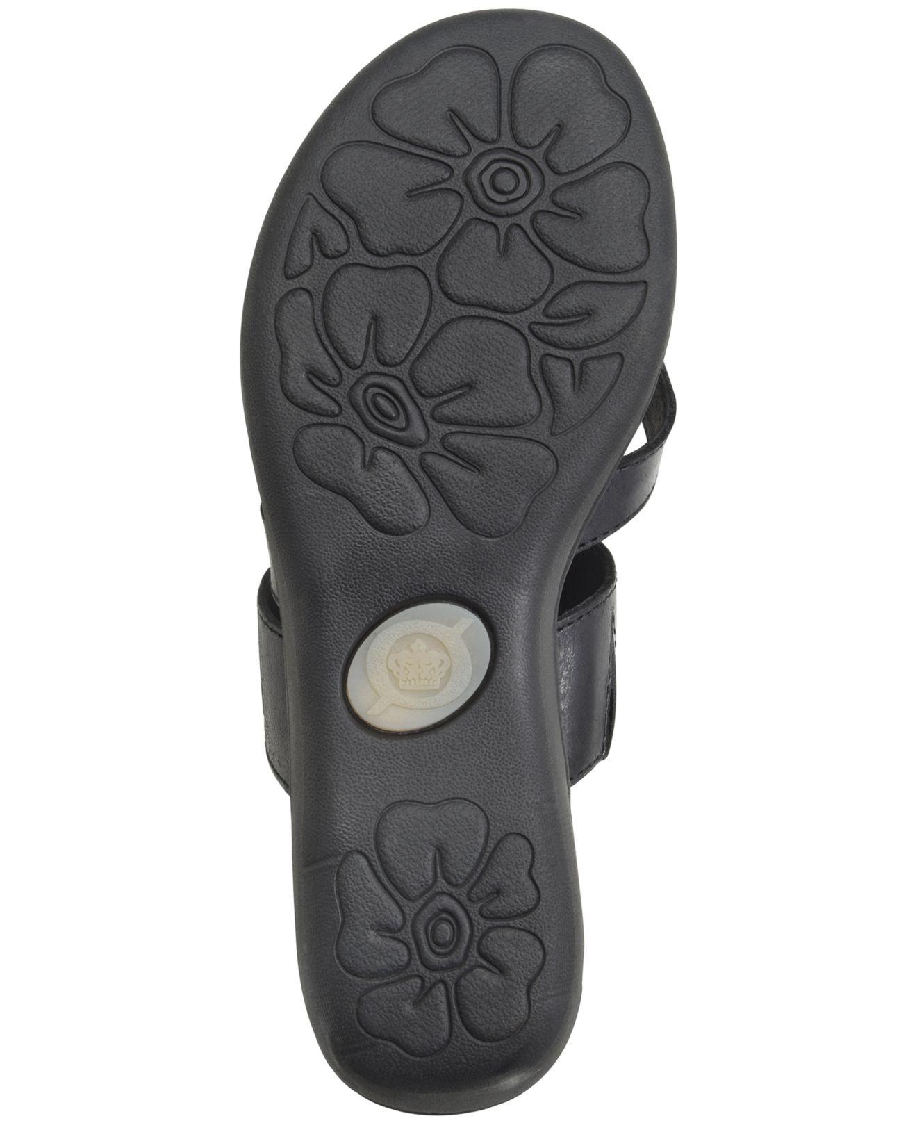 born siene wedge sandal black