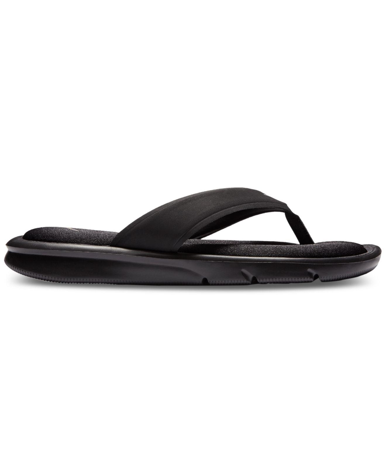womens nike ultra comfort flip flops
