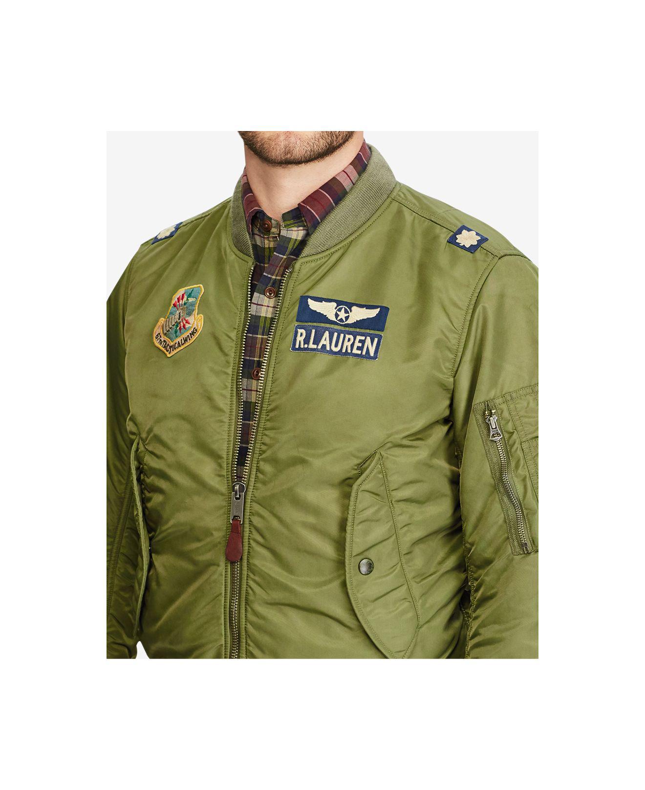 ralph lauren ma1 bomber jacket