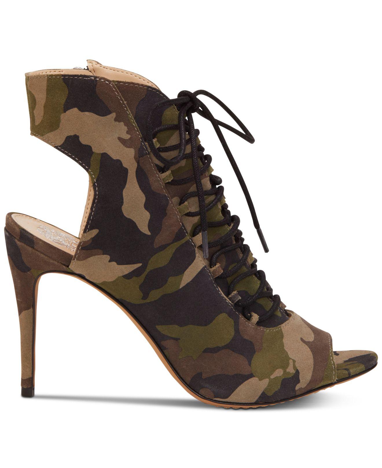 vince camuto camo shoes