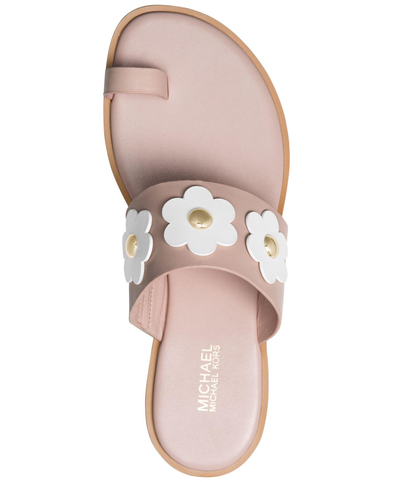 michael kors sonya flat sandals