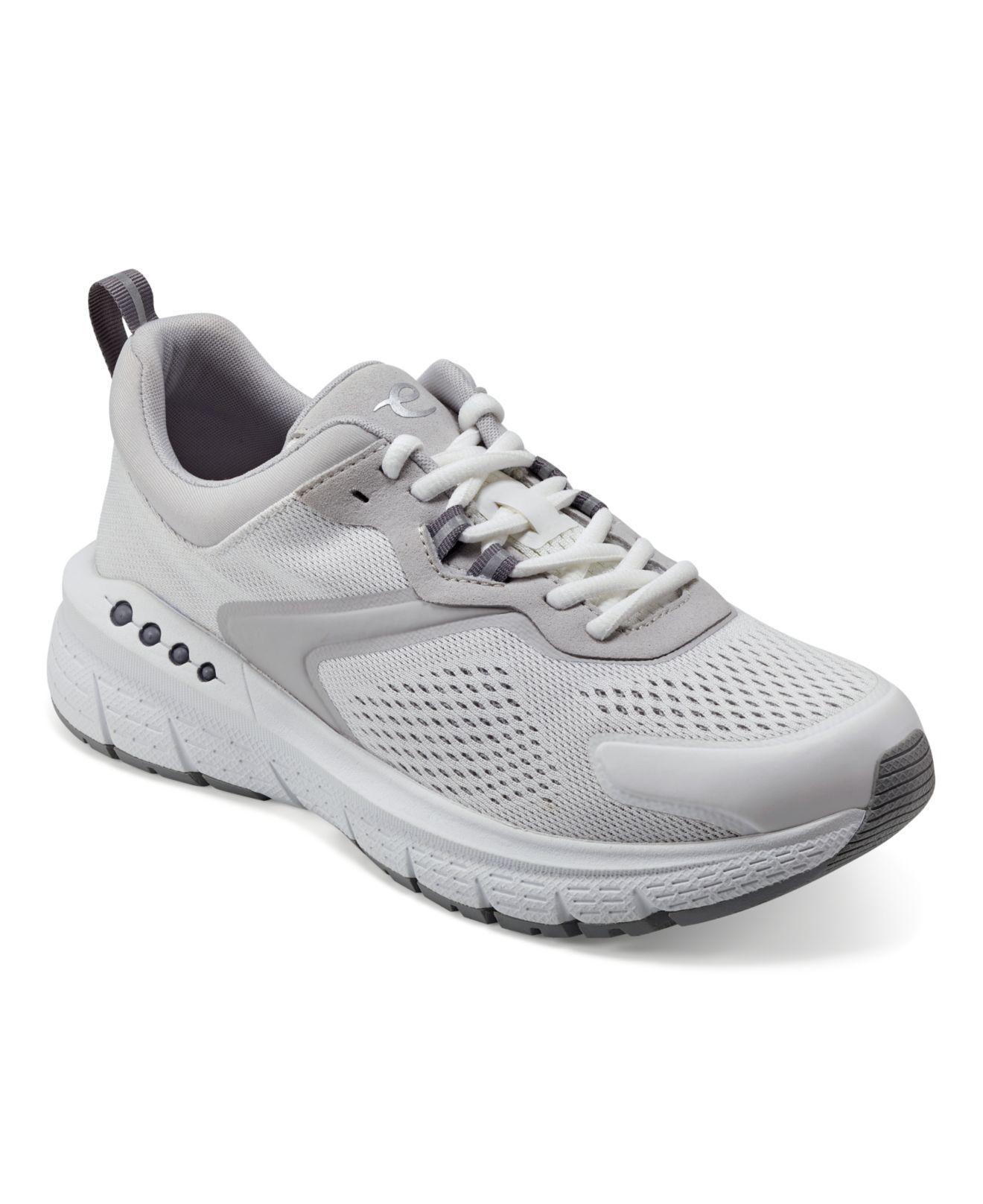 Easy Spirit Callahan Laceup Platform Sneakers in Gray Lyst