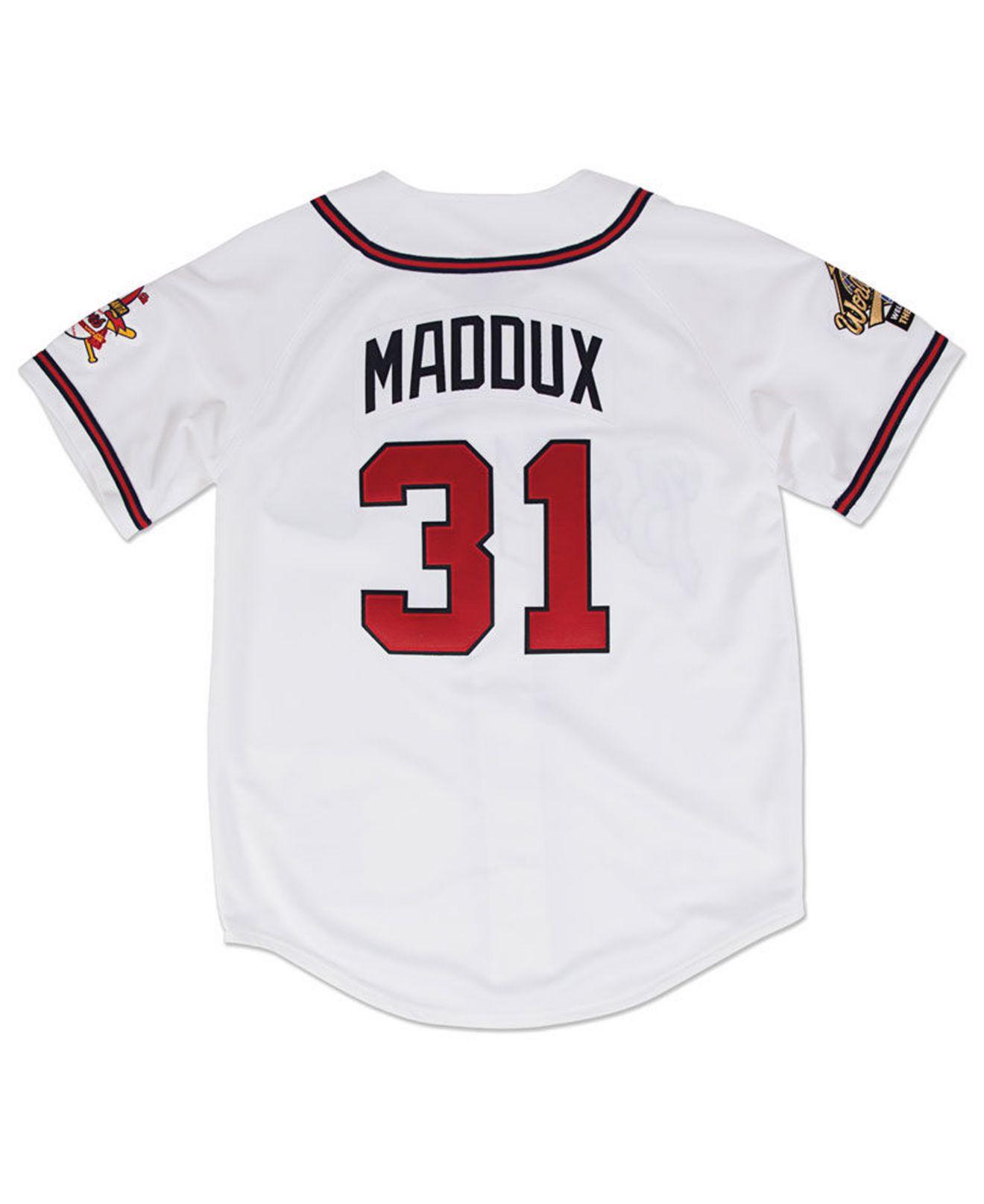 greg maddux jersey