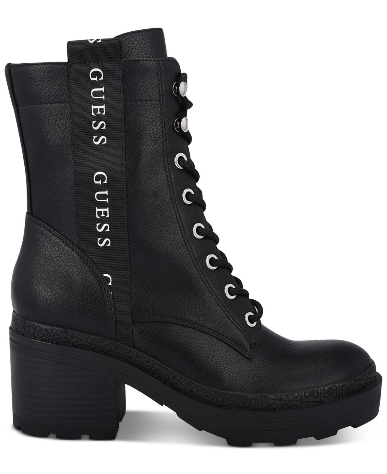 guess black booties