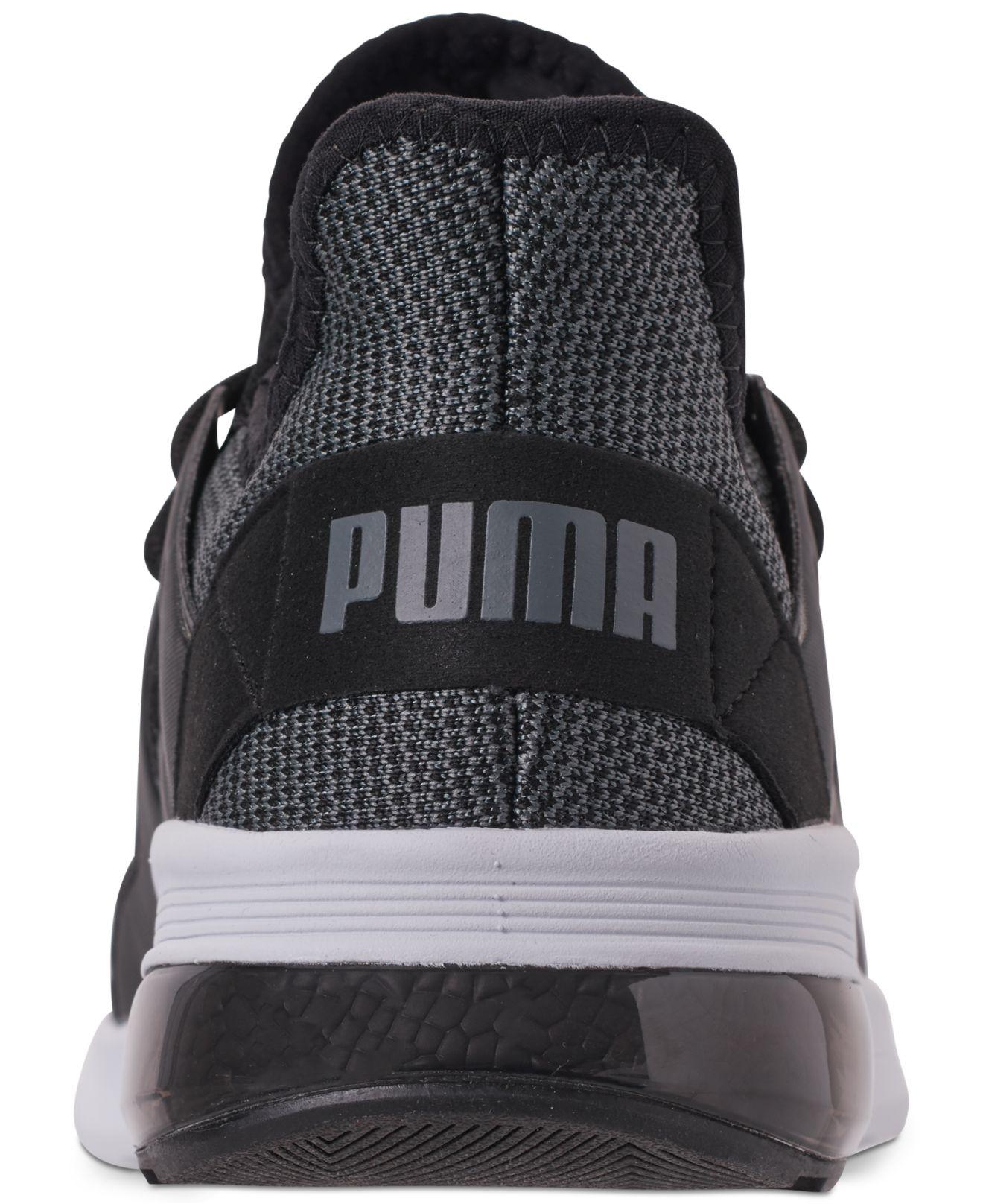 puma electron street knit sneakers