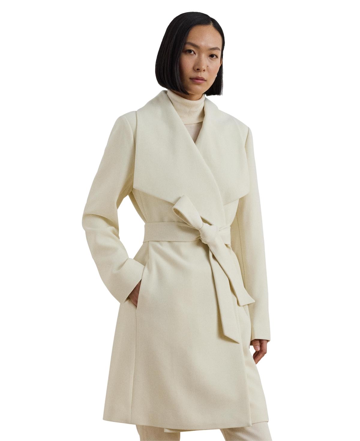 Belted Wrap Coat Macys Petite Trench Coat Ralph Lauren Petite