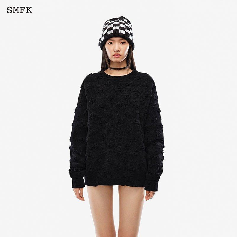 SMFK Midnight Garden Sweater in Black | Lyst