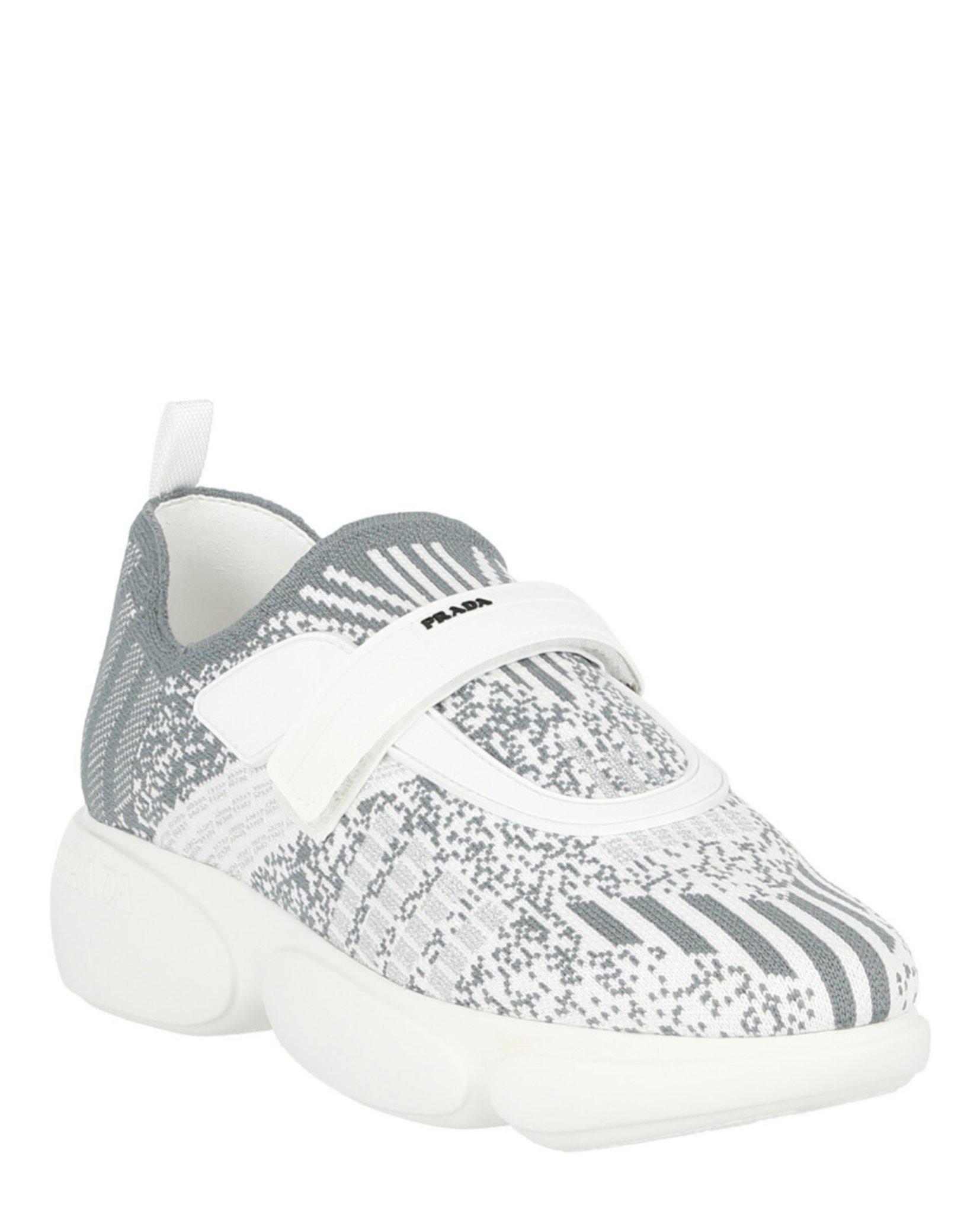 prada cloudbust sneakers white