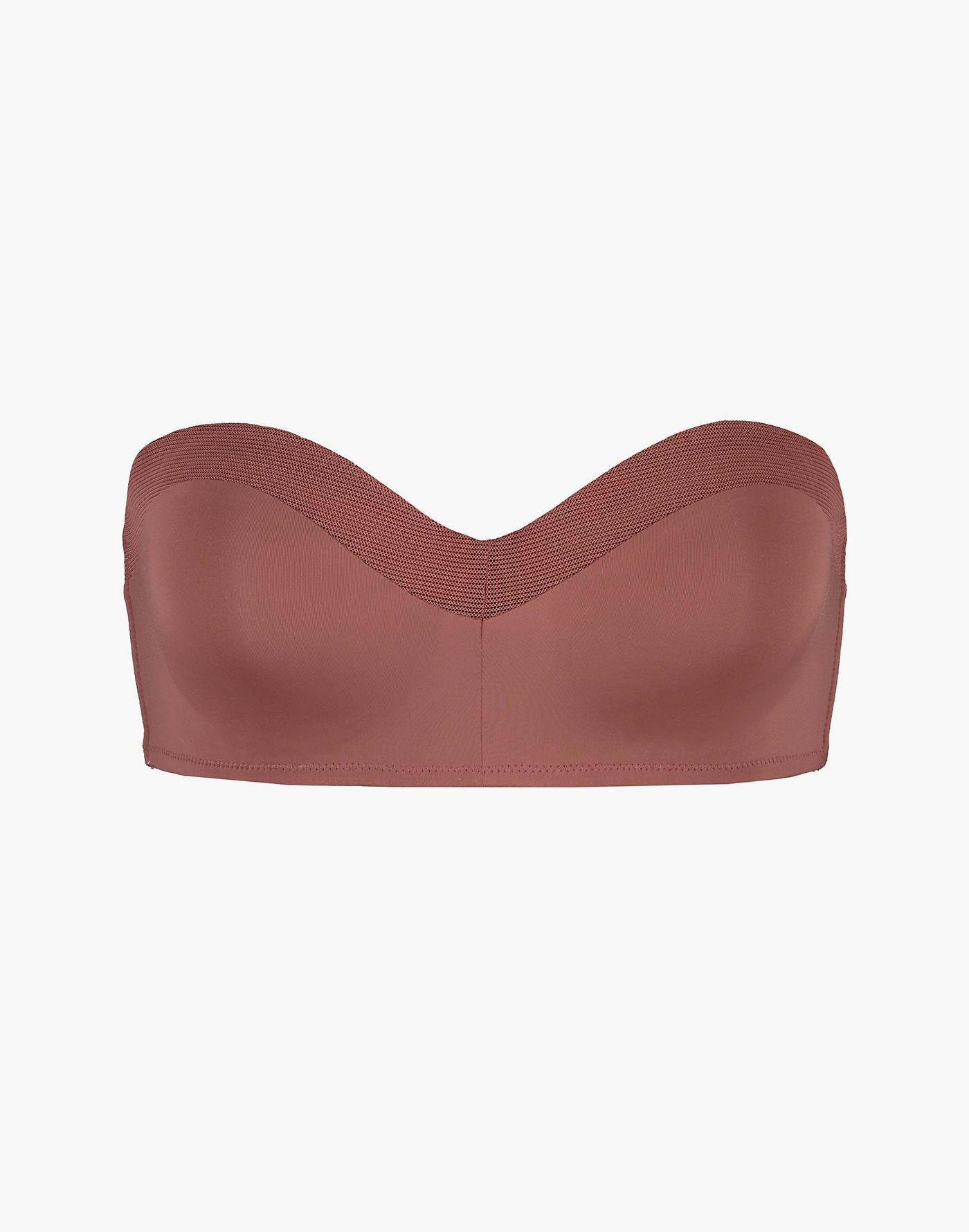 Madewell Synthetic Lively™ No-wire Strapless Bra in Chocolate (Brown ...