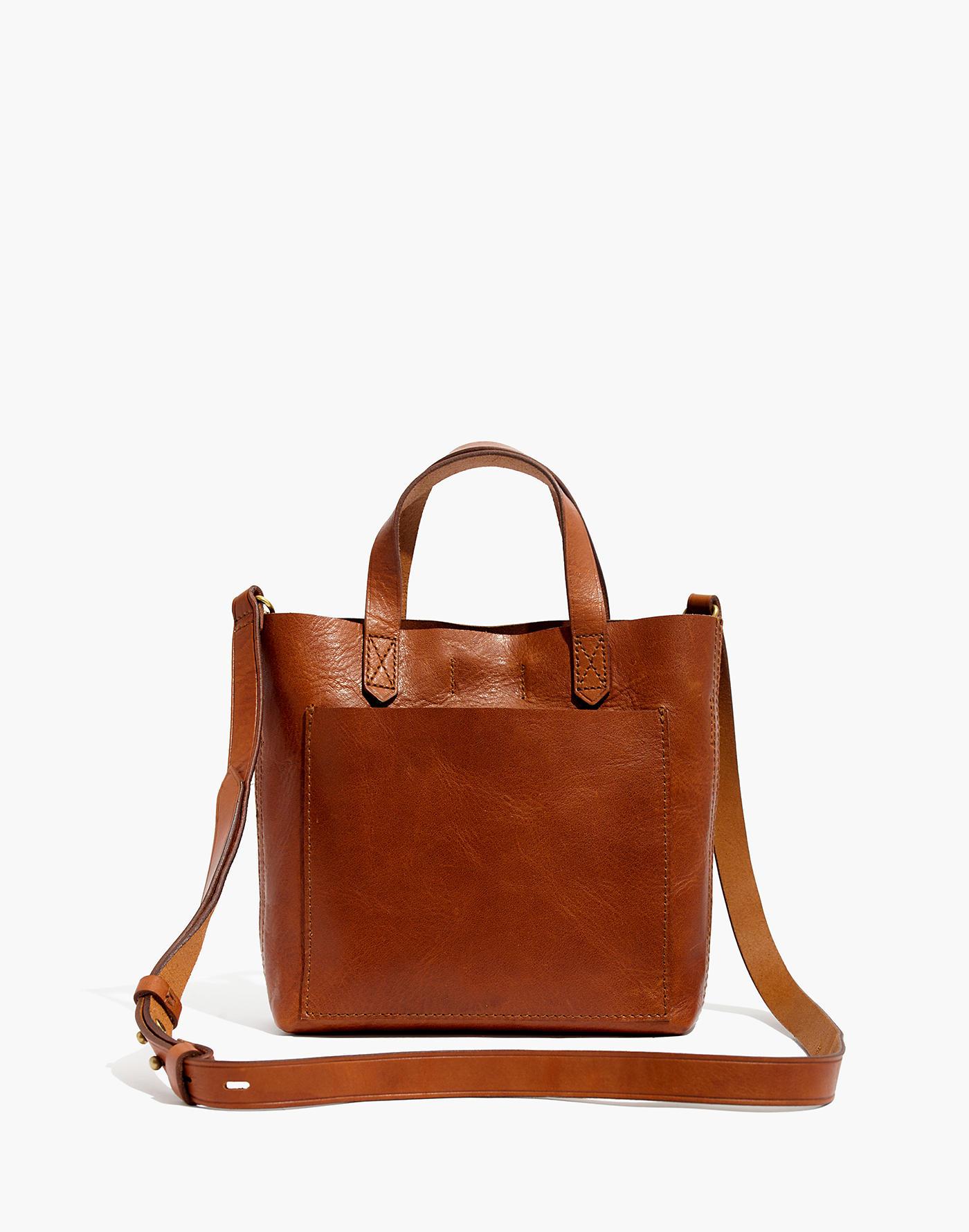 Madewell Small Transport Leather Crossbody Bag in Brown - Lyst