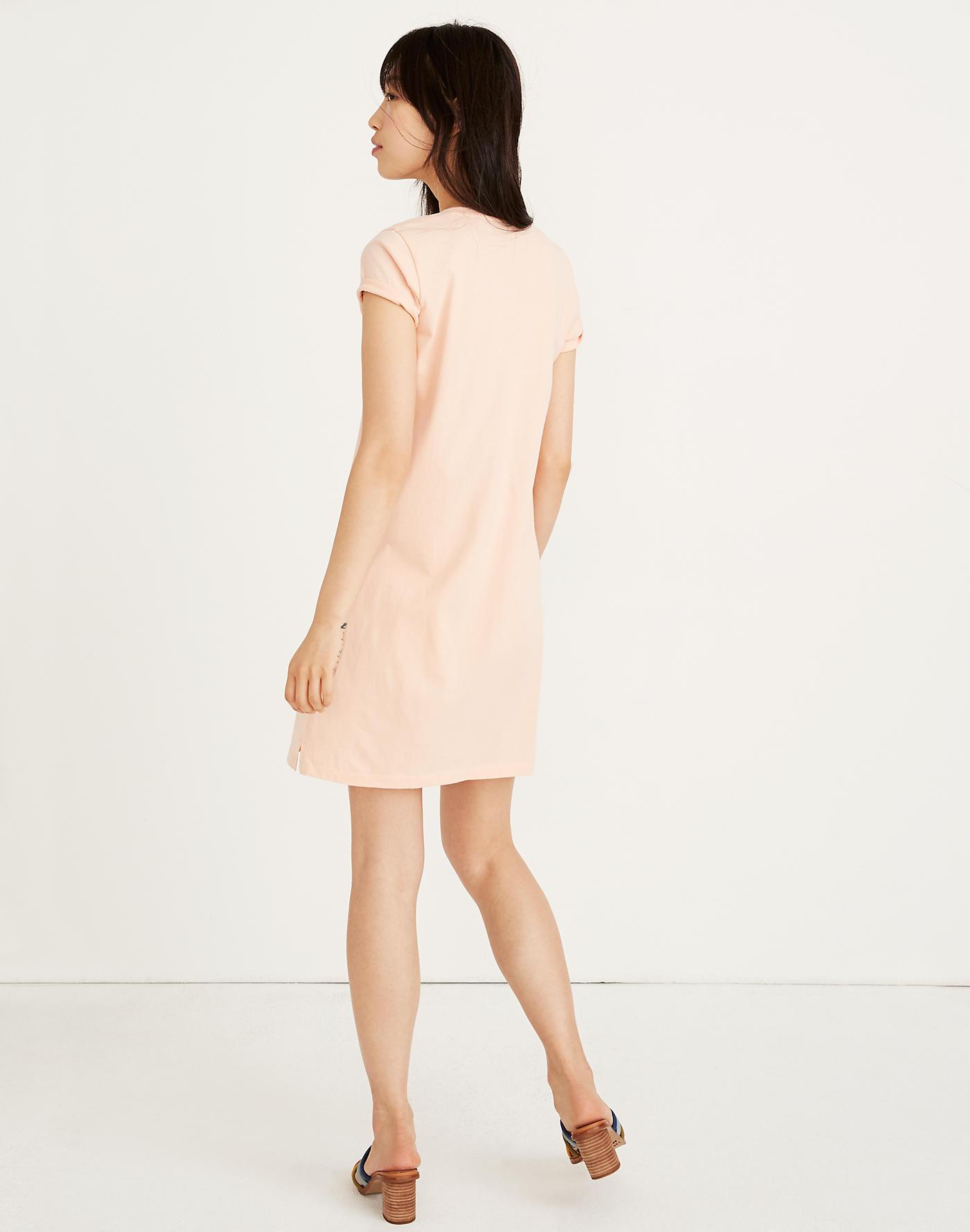 madewell tee shirt dress