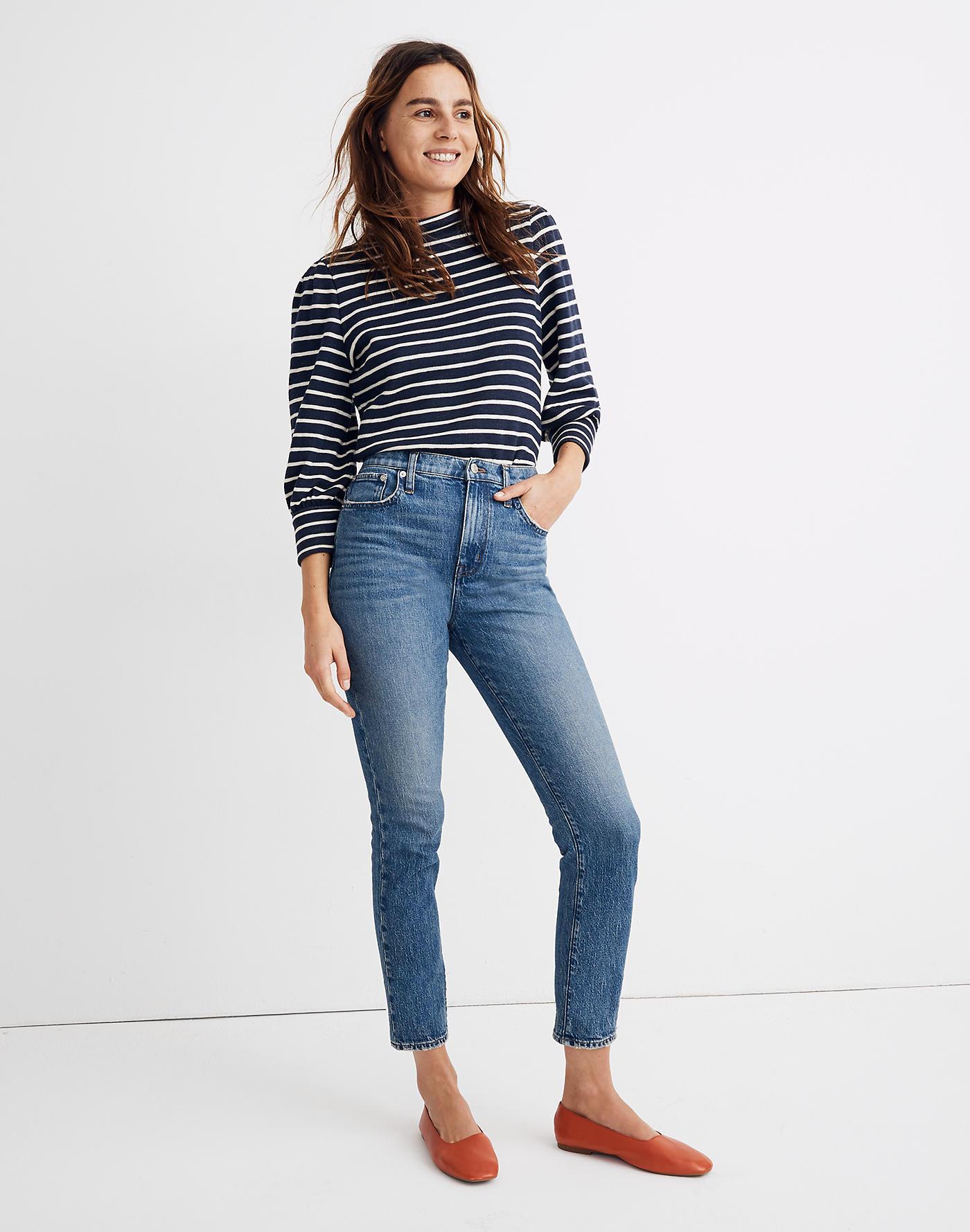 Madewell Cotton The High-rise Slim 