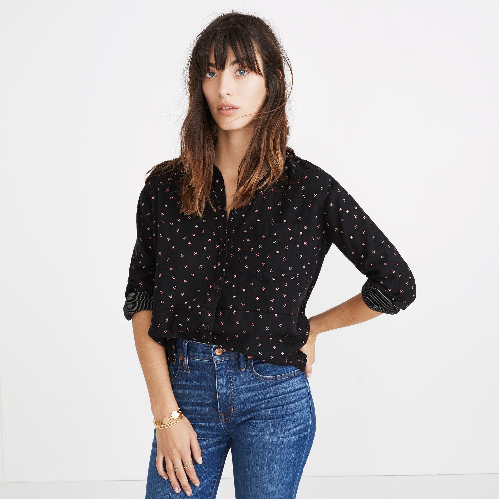 Madewell Cotton Oversized Ex-boyfriend 
