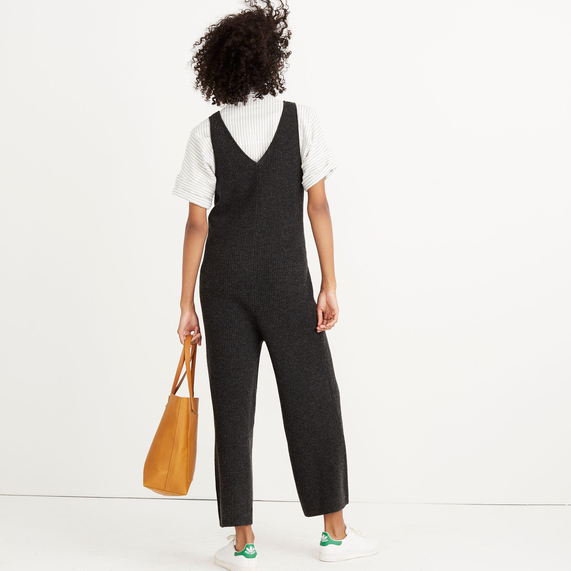 madewell sweater jumpsuit