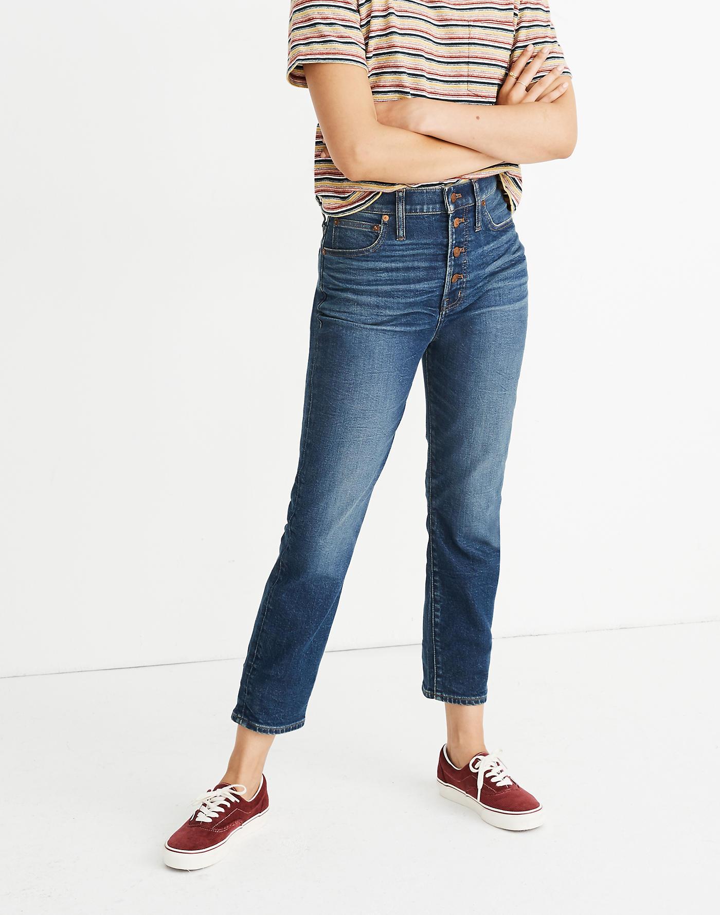 Madewell Cotton The Petite Perfect Vintage Jean In Clearview Wash ...